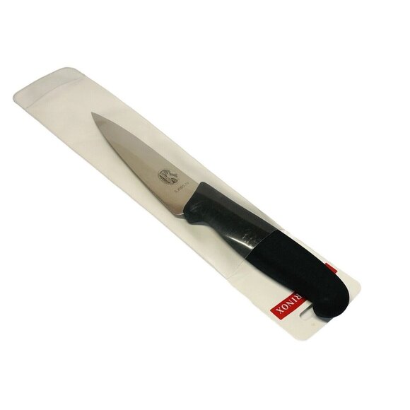 Victorinox Chef Knife 5" Straight Edge Blade Black Fibrox Handle 5.2003.12 - Picture 1 of 9